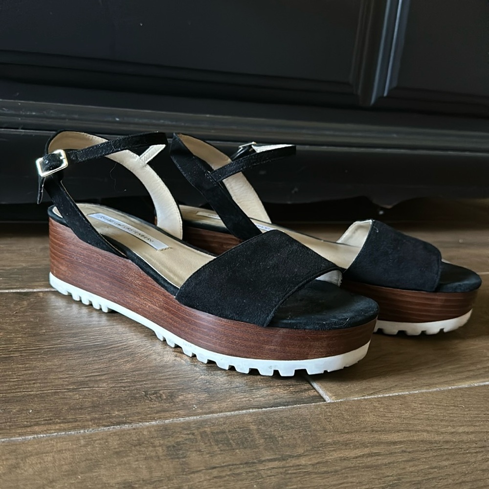 Diane von Furstenberg platform sandals
